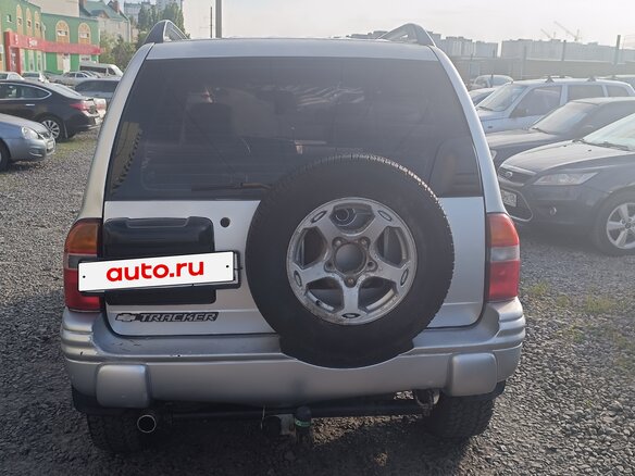 2001 Chevrolet Tracker II, серебристый - вид 10