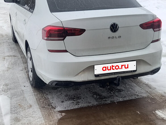 2021 Volkswagen Polo VI, белый, 1550000 рублей - вид 1