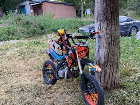 2021 Kayo Evolution YX140EM, оранжевый, 100000 рублей, вид 2