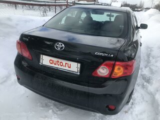 2008 Toyota Corolla AMT X (E140, E150), чёрный, 900000 рублей, вид 1