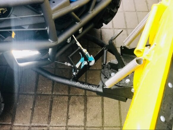 2019 CFMoto X6 EPS, синий - вид 9