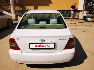 2002 Toyota Corolla IX (E120, E130), белый, 750000 рублей, вид 3