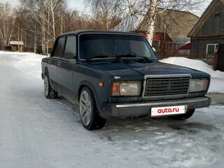 2002 Lada (ВАЗ) 2107, зелёный, 350000 рублей, вид 2