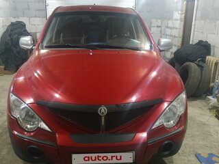 2007 SsangYong Actyon Sports I, красный, 600000 рублей, вид 1
