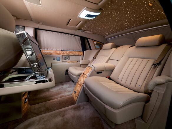 2008 Rolls-Royce Phantom Long VII, чёрный - вид 11