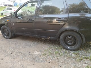2010 Lada (ВАЗ) Kalina I, чёрный, 130000 рублей, вид 3
