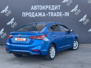 2019 Hyundai Solaris II, синий, 1500000 рублей, вид 4