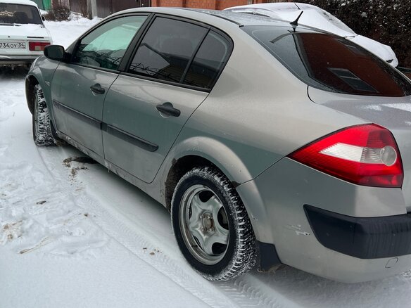 2005 Renault Megane II, серый, 440000 рублей - вид 3