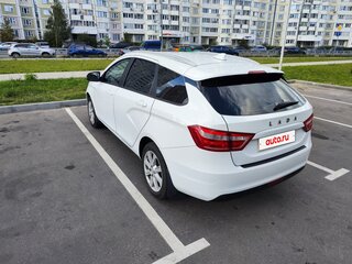 2020 Lada (ВАЗ) Vesta SW I, белый, 975000 рублей, вид 3