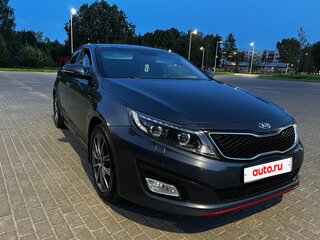 2014 Kia Optima III Рестайлинг, синий, 1550000 рублей, вид 1