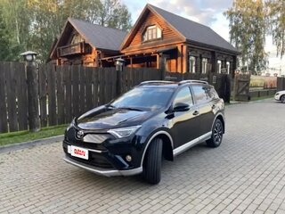 2017 Toyota RAV4 IV (XA40) Рестайлинг, чёрный, 3000000 рублей, вид 1
