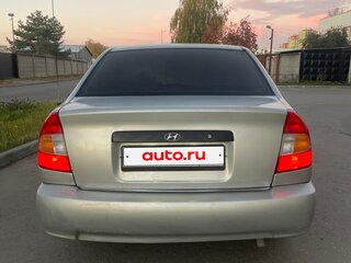 2006 Hyundai Accent ТагАЗ II, серебристый, 175000 рублей, вид 2