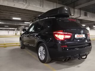 2013 BMW X3 28i xDrive II (F25), чёрный, 1850000 рублей, вид 2