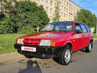 1988 Lada (ВАЗ) 2109, красный, 600000 рублей, вид 1