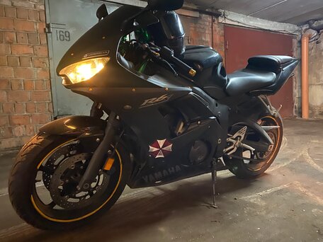 2007 Yamaha YZF-R6, чёрный, 800000 рублей, вид 1