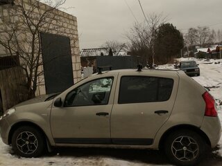 2012 Renault Sandero I, серый, 650000 рублей, вид 4