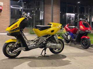 2000 Italjet Dragster 50, жёлтый, 260000 рублей, вид 1