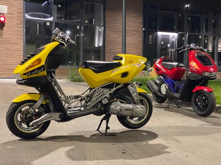 2000 Italjet Dragster 50, жёлтый, 260000 рублей, вид 1
