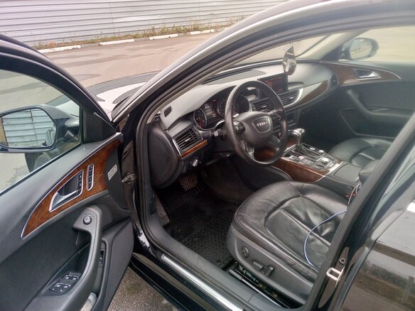 2011 Audi A6 IV (C7), чёрный, 1435000 рублей - вид 12