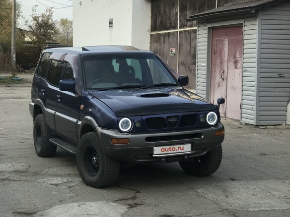 1997 Nissan Mistral, синий, 730000 рублей - вид 3