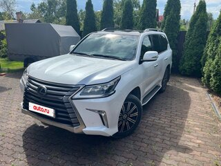 2020 Lexus LX 450d III Рестайлинг 2, белый, 6850000 рублей, вид 2