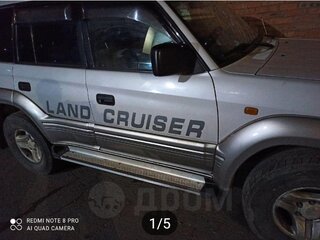 2001 Toyota Land Cruiser Prado 90 Series Рестайлинг, белый, 1530000 рублей, вид 1