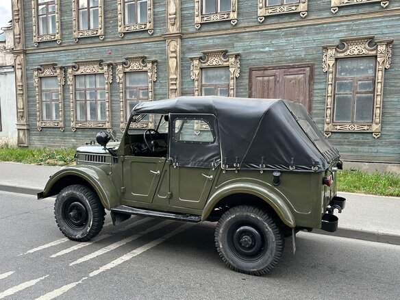 1956 ГАЗ 69А, зелёный, 600000 рублей - вид 1