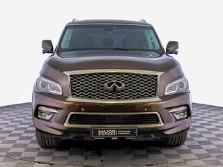 2017 Infiniti QX80 I Рестайлинг, коричневый, 3190000 рублей, вид 2