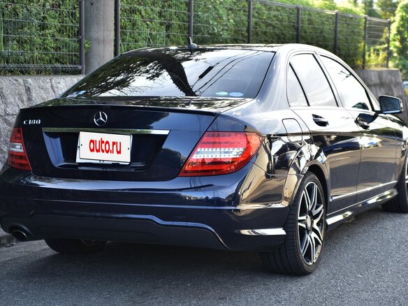 2012 Mercedes-Benz C-Класс 180 BlueEFFICIENCY III (W204) Рестайлинг, чёрный - вид 6