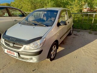 2010 Hyundai Getz I Рестайлинг, серый, 360000 рублей, вид 4