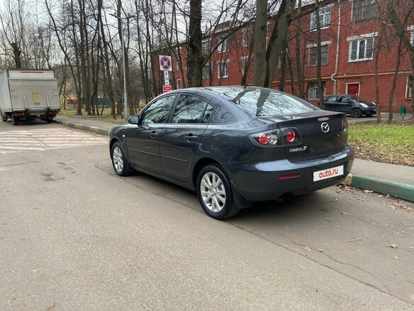 2007 Mazda 3 I (BK) Рестайлинг, серый - вид 6