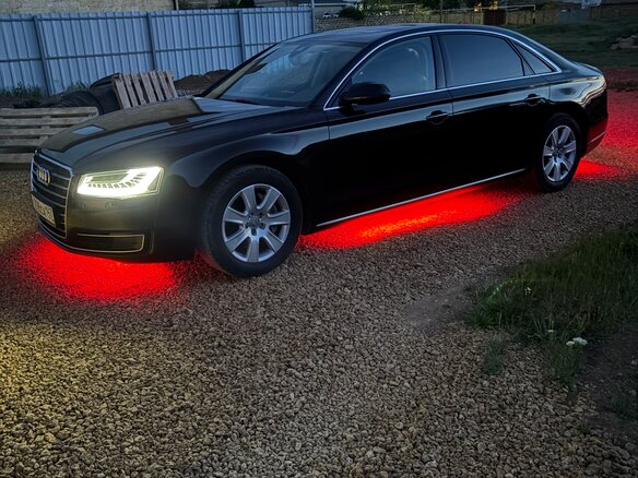 2013 Audi A8 III (D4) Рестайлинг, чёрный, 1450000 рублей - вид 10