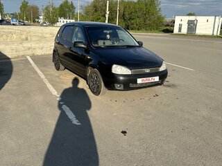 2011 Lada (ВАЗ) Kalina I, чёрный, 200000 рублей, вид 1