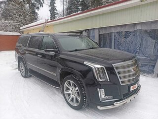 2018 Cadillac Escalade ESV IV, чёрный, 7500000 рублей, вид 4