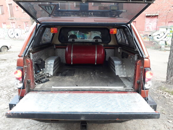1999 Dodge Dakota II, оранжевый - вид 13