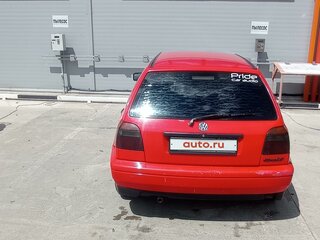 1997 Volkswagen Golf III, красный, 285000 рублей, вид 4
