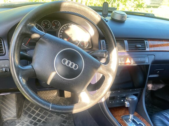 2002 Audi A6 II (C5) Рестайлинг, синий, 450000 рублей - вид 7