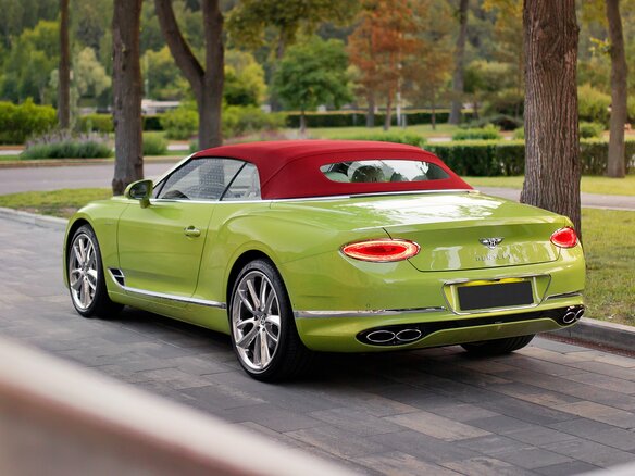 2023 Bentley Continental GT III, зелёный - вид 7
