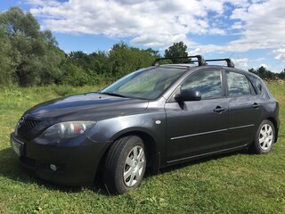 2007 Mazda 3 I (BK) Рестайлинг, синий, 710000 рублей, вид 4