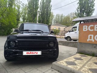 2018 Lada (ВАЗ) 2121 (4x4) Urban I Рестайлинг, чёрный, 1100000 рублей, вид 4