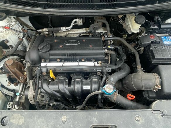 2014 Kia Rio 4-speed III, белый, 550000 рублей - вид 13