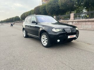 2008 BMW X3 20d I (E83) Рестайлинг, чёрный, 1299000 рублей, вид 3