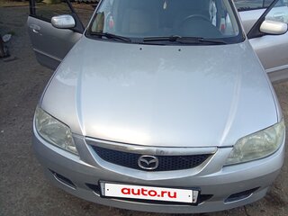 2001 Mazda 323 VI (BJ) Рестайлинг, серебристый, 310000 рублей, вид 2
