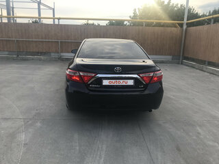 2015 Toyota Camry US Market VII (XV50) Рестайлинг, чёрный, 1500000 рублей, вид 3