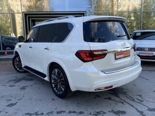 2019 Infiniti QX80 I Рестайлинг 2, белый, 3799000 рублей, вид 4