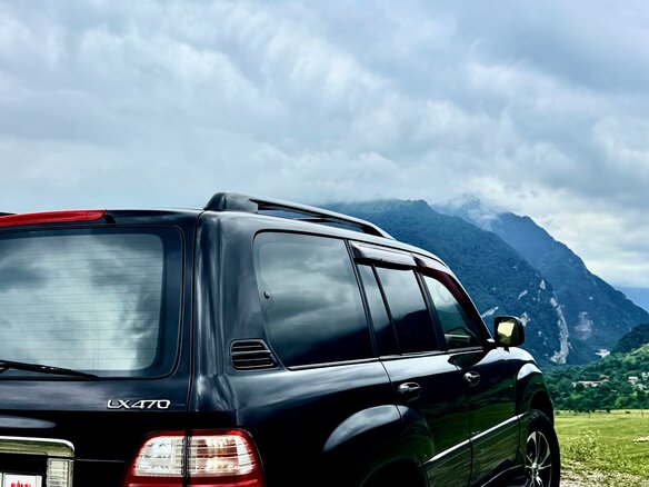 2003 Lexus LX 470 II Рестайлинг, чёрный, 2200000 рублей - вид 1