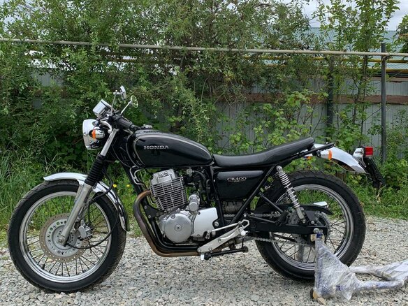 2006 Honda CB 400SS, чёрный, 450000 рублей - вид 2
