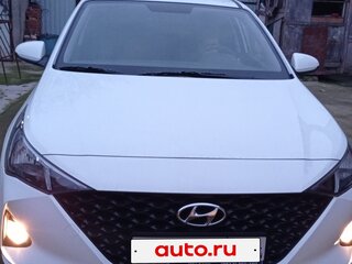 2020 Hyundai Solaris II Рестайлинг, белый, 1740000 рублей, вид 2