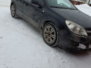 2008 Opel Astra H Рестайлинг, чёрный, 500000 рублей, вид 1
