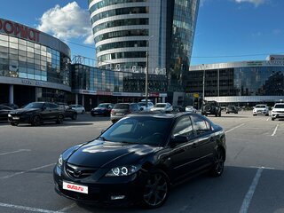 2008 Mazda 3 5-speed I (BK) Рестайлинг, чёрный, 480000 рублей, вид 1